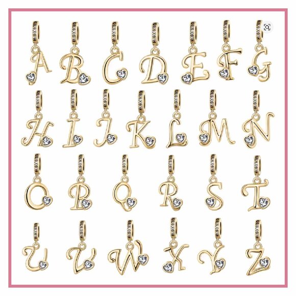 Letter Charms - Various - Picture 1 of 10